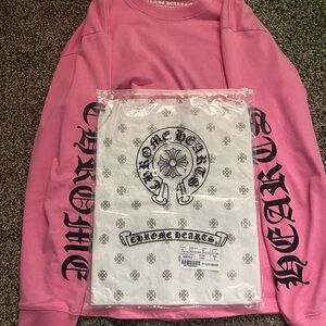 Chrome Hearts Pink Matty Boy Longsleeve